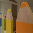 Barrière escalier crayon