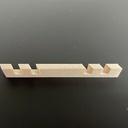 Kumiko modèle hishi izutsu-tsunagi