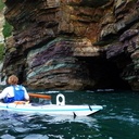 test aux grottes de Morgat, presqu'île de Crozon