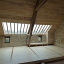 Parquet pin et chêne