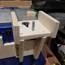 Glissière du guide prête