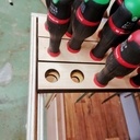 Rangement tournevis dans armoire