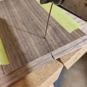 Démarrage par la droite lame inclinée à droite