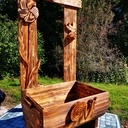 Mes gros bacs a fleurs style barrières