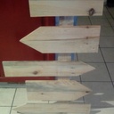 Petit panneau directionnel