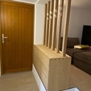 Meuble de séparation entrée/salon