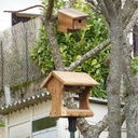 Nichoirs et mangeoires pour oiseaux en chêne