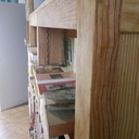 Etagère à livre en pin