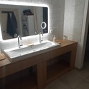 Plan Vasque en chêne