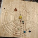 Système solaire pour Noël