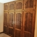 Placard penderie assemblé traditionnel