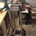 Lampe d’inspiration Japonaise en orme