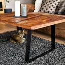 Table basse de style industriel