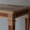 Table de jeu style louis XVI