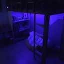 Lit d’enfant en hauteur