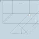 projection des points de traçage sur la vue en plan depuis développement