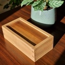 Une boite noyer et frêne