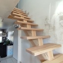 Escalier limon central