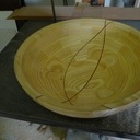 Un panier à fruit en tournage segmenté