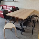 Table en frêne
