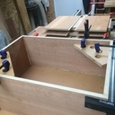 Des placards pour l'atelier.