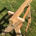 Tréteaux pliants modulaires