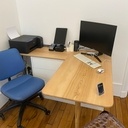 Plateau de Bureau et Meuble Bas