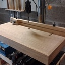 Table pour perceuse a colonne