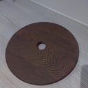 Dessous de table en wengé