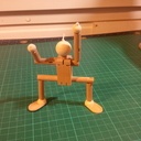 Un petit bonhomme un peu foufou...