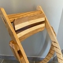 Chaise haute évolutive en bois