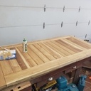 Bureau en Teck (Top is Marine Style)