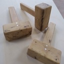 Quelques petits maillets en buis