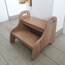 Marchepied en chêne massif