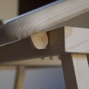 Table de Lit en Sapin - Design