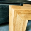 Tabouret en chêne massif