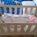 Berceau pour bébé en frêne