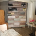 Buffet vintage pour salle de restaurant