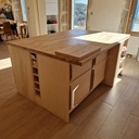 Cuisine en hêtre et peuplier