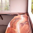 Plans de travail cuisine Acajou et résine