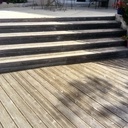 Terrasse de piscine. (Retour THT)