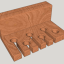 French cleat pour ciseaux à bois