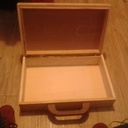 Malette plaqués marquetté