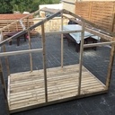 Maison d'enfant 100% palettes