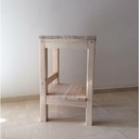 Table de nuit tabouret