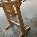 Tréteau démontable en épicéa