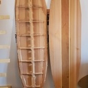 Planche de surf en red cedar