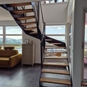 Escalier bois métal