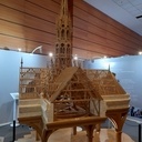 Maquette de la charpente de N.D. de Paris