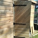 Fabrication Abri de jardin en mélèze